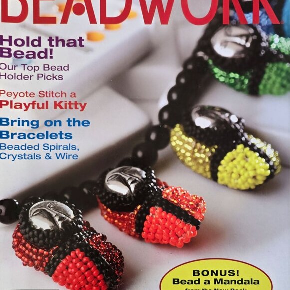 Beadwork Magazine October November 2005 Bring On The Bracelets - Picture 16 of 16